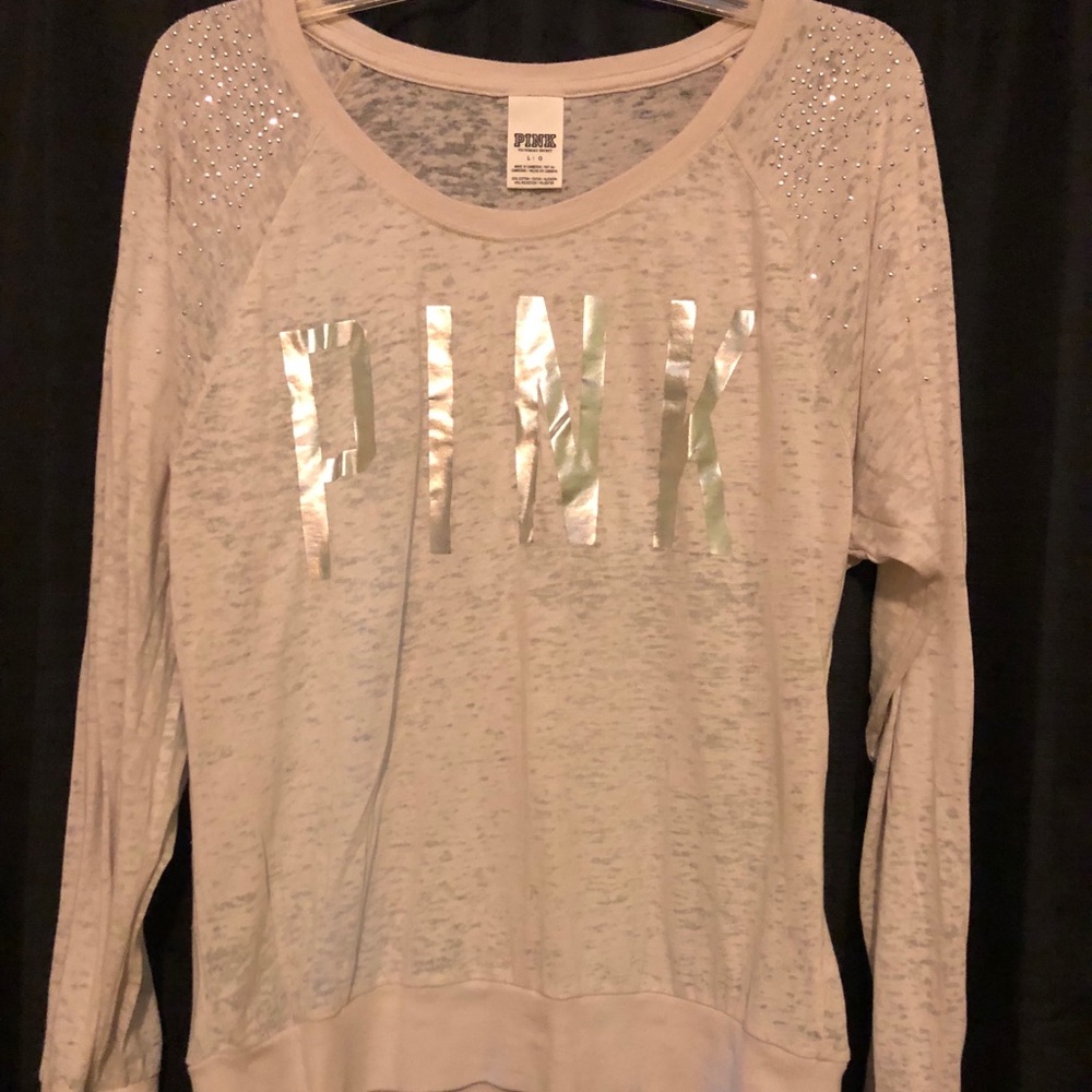 🌈PINK EMBELLISHED TOP